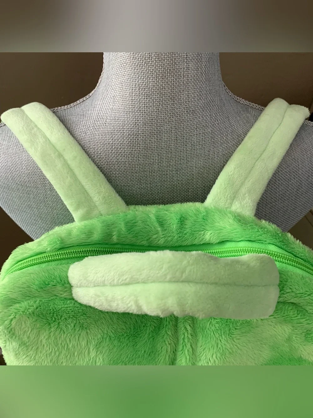 Angry Birds Plush Green Kids Character Backpack